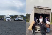 Frustran intento de rapiña de camión de carga en la Xalapa Perote 4 IMG 4453